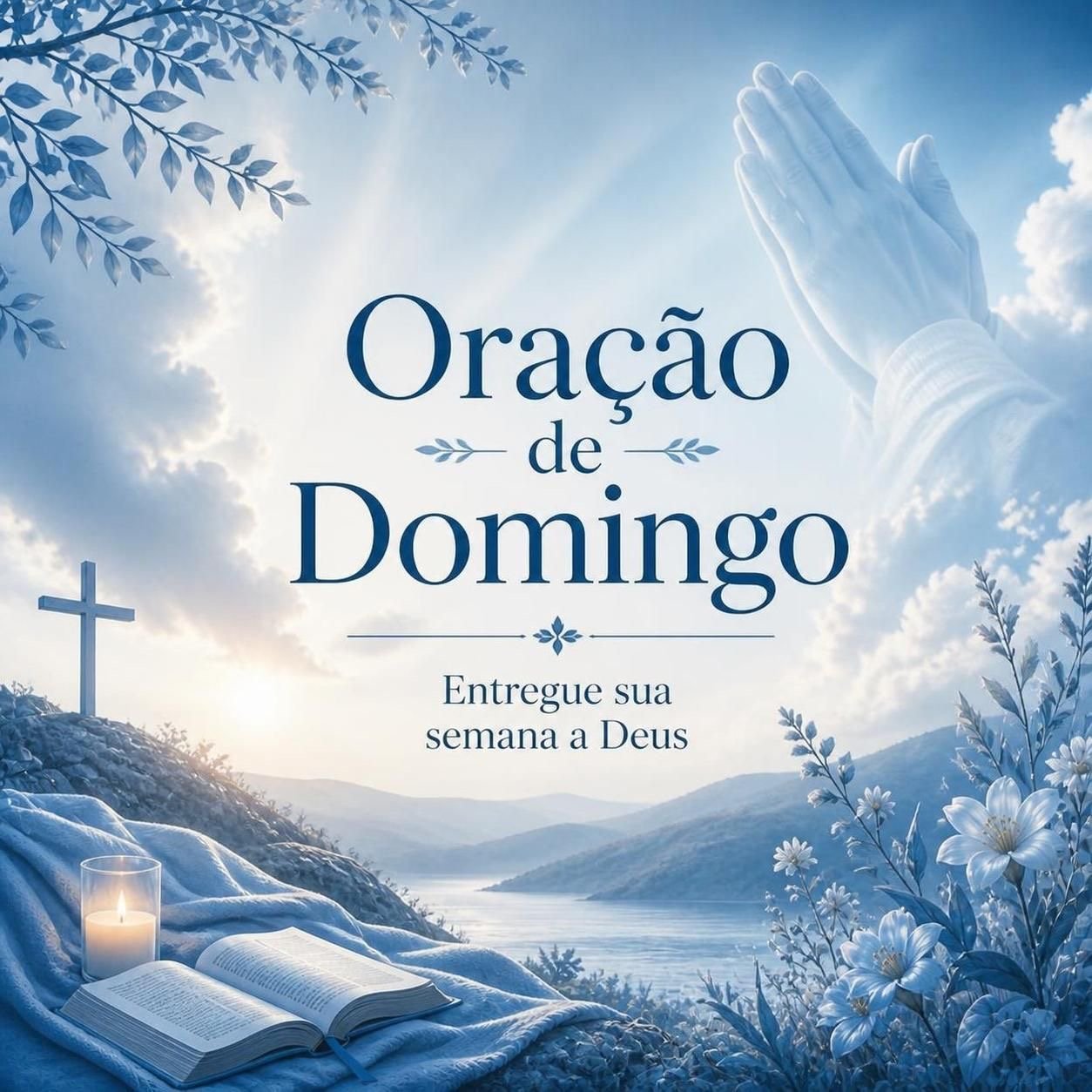 Oração de Domingo: Entregue Sua Semana e Sua Família nas Mãos de Deus